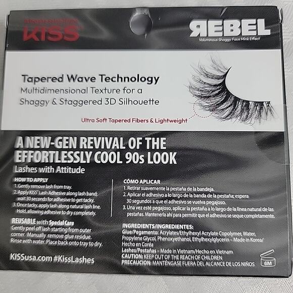 Bundle Lot of 3 Faux Mink Lashes by LILLY ARDELL KISS NEW Assorted - Picture 7 of 7